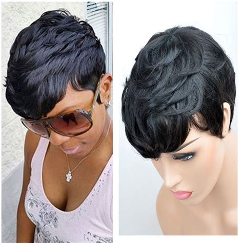 hairstyles for short wigs|extra short human hair wigs.